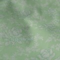 Ткань хлопок Розы на пастельно-оливковом  фоне