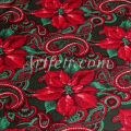 Рождественская ткань Пуансеттия (Poinsettia)