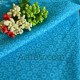 Ткань бирюзовая с цветком