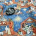 Рождественская ткань Вертеп