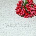 Ткань серые веточки на молочном фоне