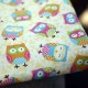 Хлопок совы  "Night owi floral " 