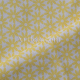 Хлопок желтый  "Night owi floral yellow" 