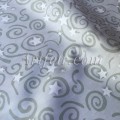 Серый хлопок  в завитушки